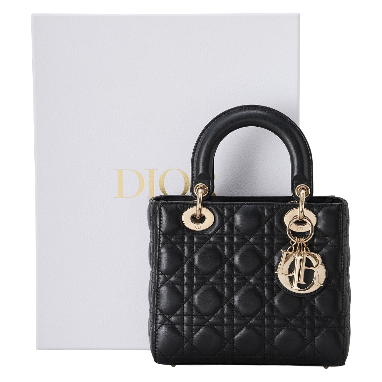 CHRISTIAN DIOR(USED)디올 레이디디올 스몰 백